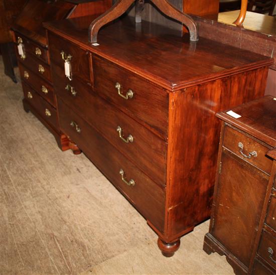 19th century mahogany chest of drawers